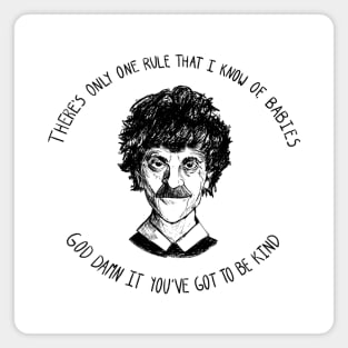 Vonnegut Quote God Bless Your Mr. Rosewater Magnet